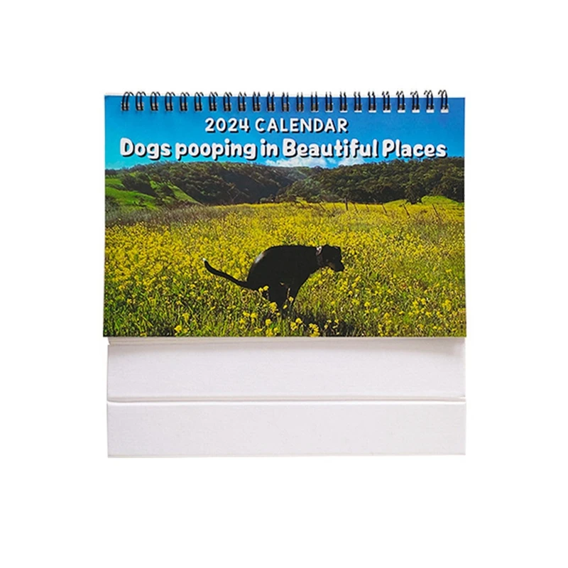 1 Bucată Câine În Locuri Frumoase Calendar Planificator De Familie & Organizator De Zi Cu Zi 1 X Masă Calendar
