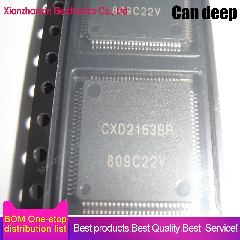 1buc/lot CXD2163BR CXD2163 QFP100 procesor de Semnal de chips-uri în stoc