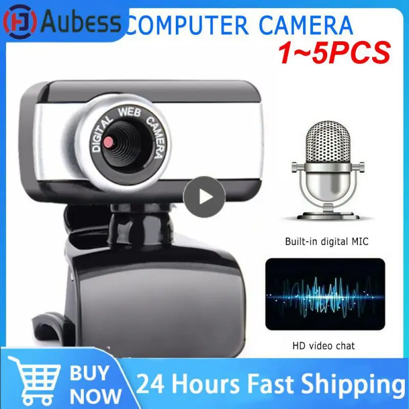 1~5PCS 480P Webcam Zoom camera web Cu Microfon, USB 2.0 Camera Web+Microfon Senzor CMOS fara Sofer Webcam Pentru Desktop/Laptop/PC/