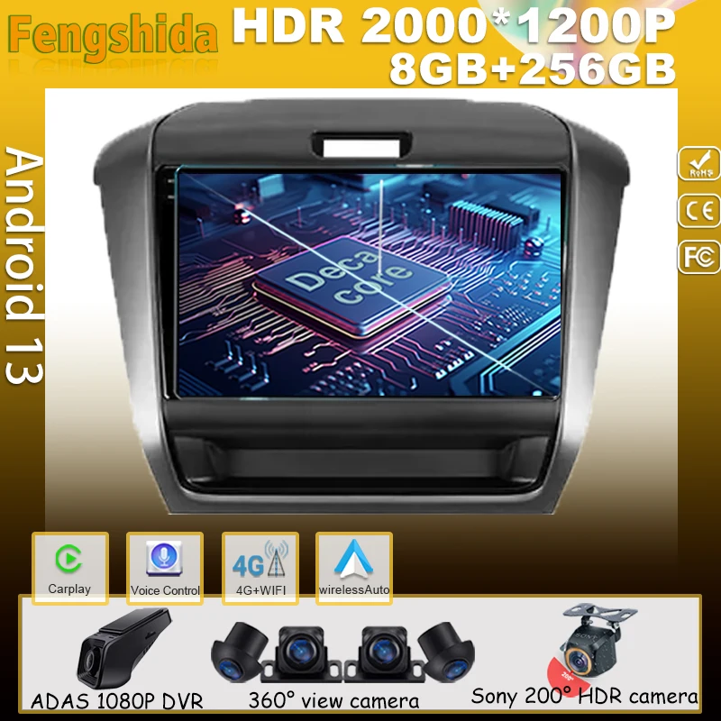 Android auto Pentru Honda Freed 2 2016 - 2020 Player Radio Auto Multimedia GPS 360 Camera HDR CPU QLED Wifi 5G de Navigare pe Ecran