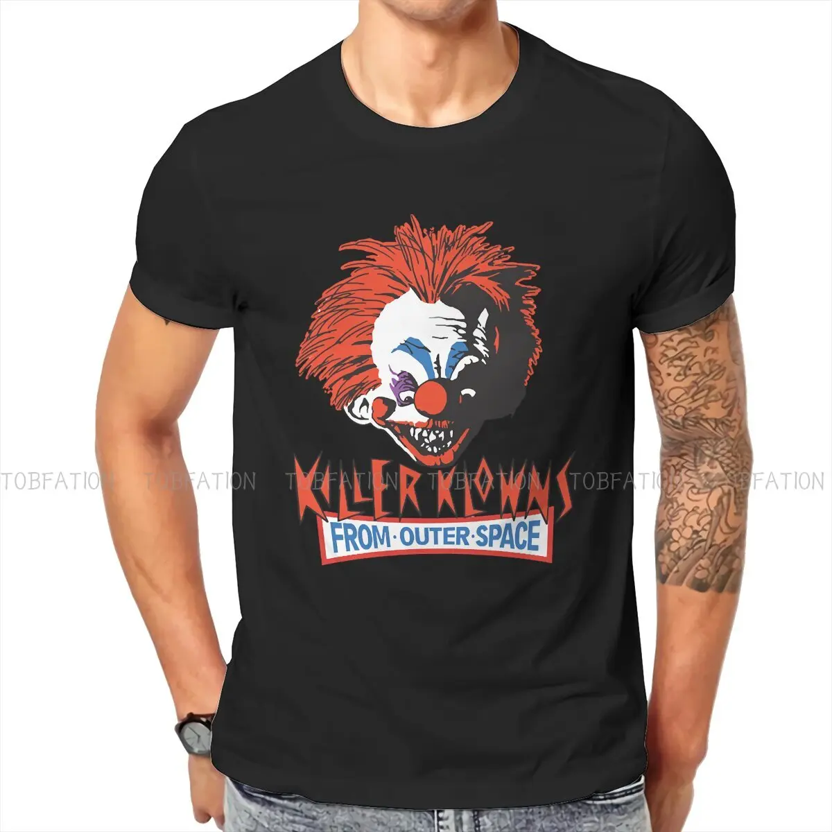 Criminalul Clovnii din Spatiu Film de groază Tricou pentru Bărbați Joker Moale de Agrement Tricouri Tricou de Înaltă Calitate, Design Nou Pufos