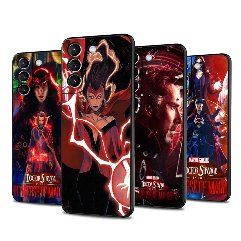 Marvel Doctor Ciudat Vrăjitoare Caz de Telefon Pentru Samsung Galaxy S9 Plus Nota 20 9 S22 Ultra S20 FE S23 S10e S21 Capac de Silicon Fundas