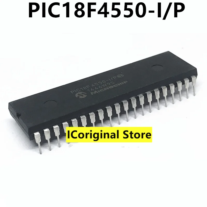 PIC18F4550-I/P componente Electronice În DIP-40 PIC18F4550 MCU AVR microcip controller Nou si original 18F4550