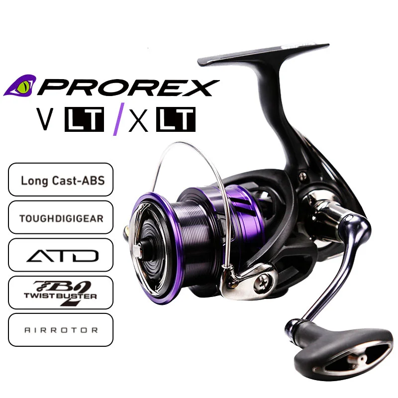 PROREX-V/X LT Spinning Reel Pescuit, Aer Bobină Aluminiu Mâner, Aer Rotor, cu apă Sărată de Pescuit, Original